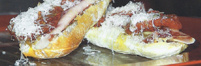 Bokata crujiente de tomate ibérico en Ort